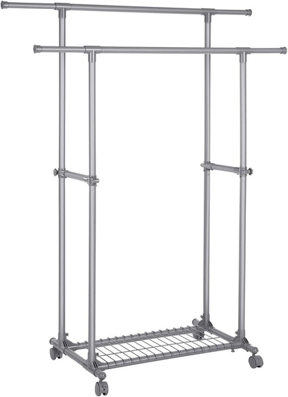 SONGMICS Double Clothes Rail