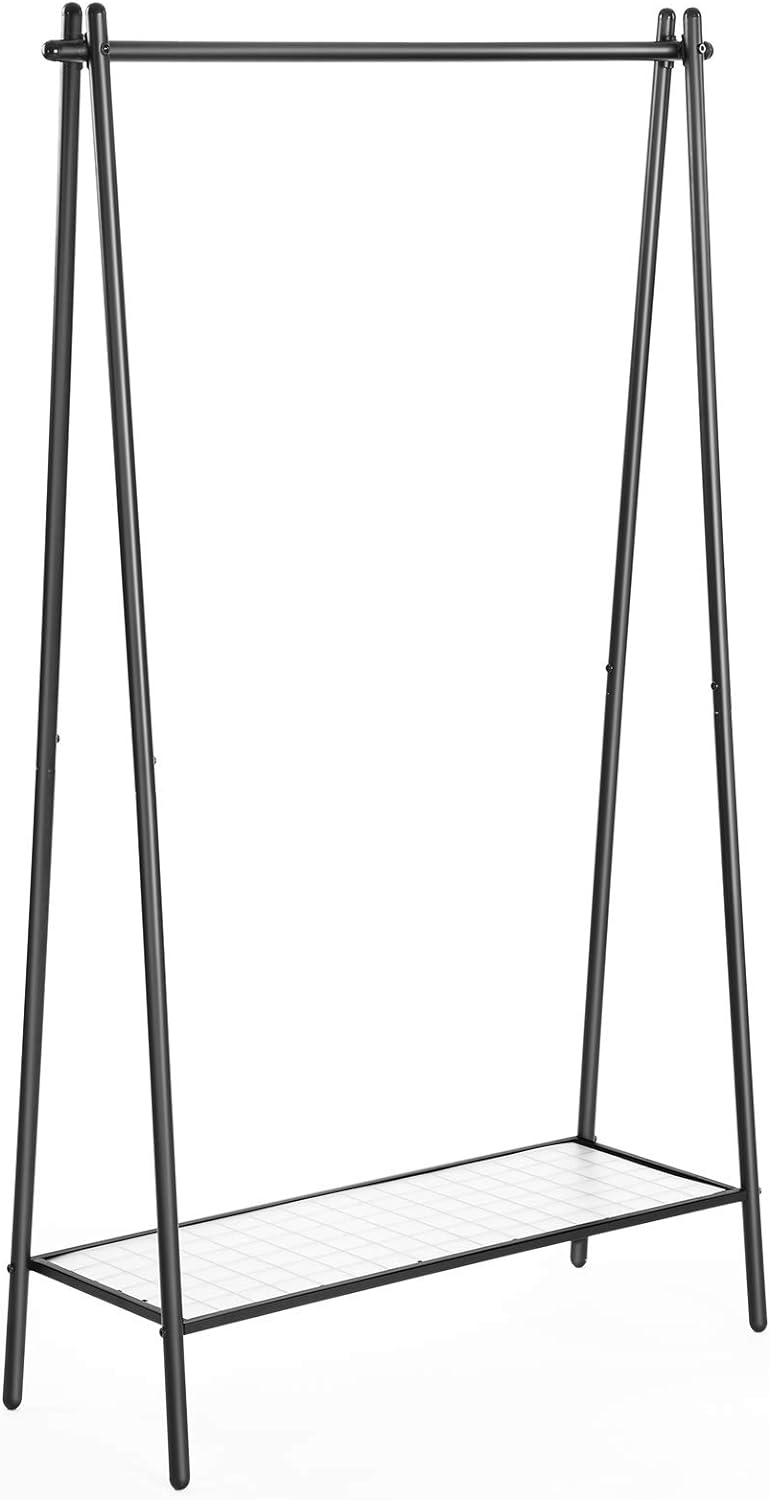 SONGMICS Steel Clothes Rack with Clothes Rail