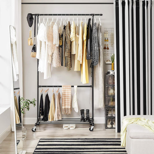 SONGMICS Clothes Rack on Wheels