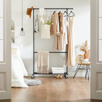SONGMICS Clothes Rack on Wheels