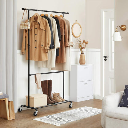 SONGMICS Clothes Rack on Wheels