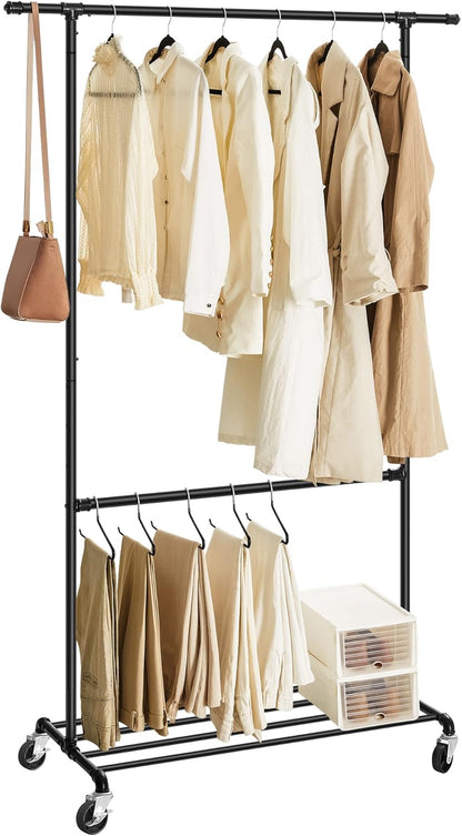 SONGMICS Clothes Rack on Wheels