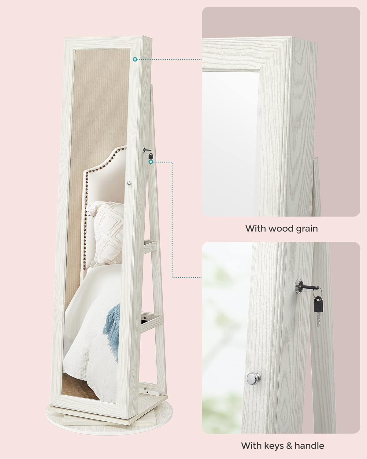 SONGMICS Jewellery Organiser