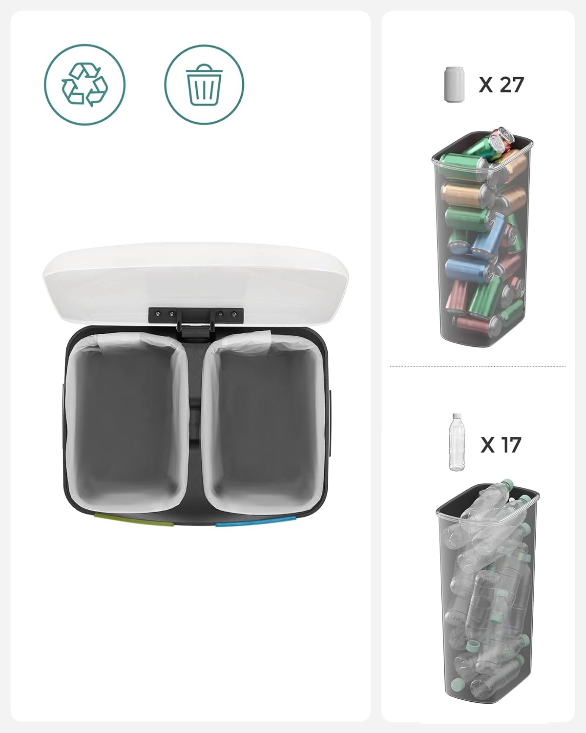 SONGMICS Kitchen Container