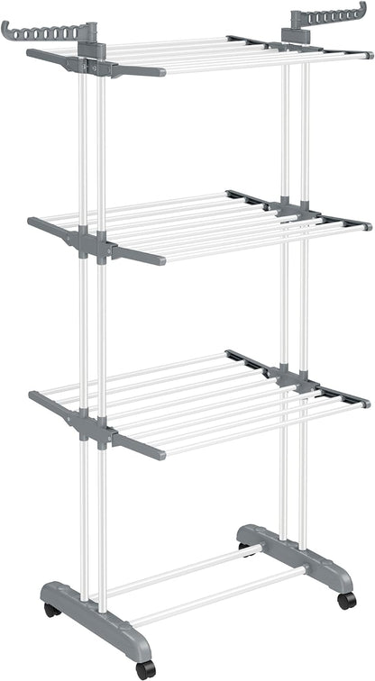 SONGMICS Large Clothes Airer