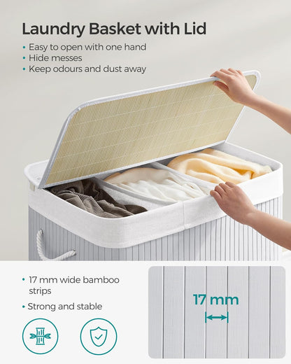 SONGMICS Laundry Hamper Basket