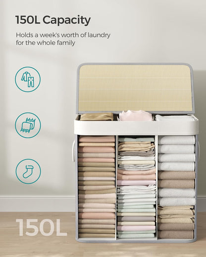 SONGMICS Laundry Hamper Basket