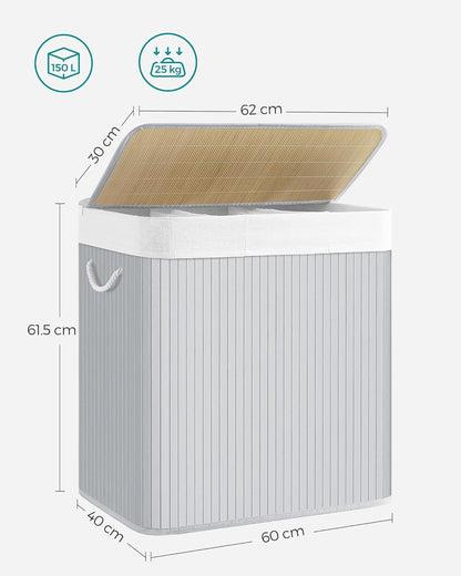 SONGMICS Laundry Hamper Basket