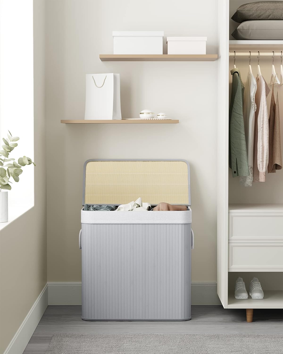 SONGMICS Laundry Hamper Basket