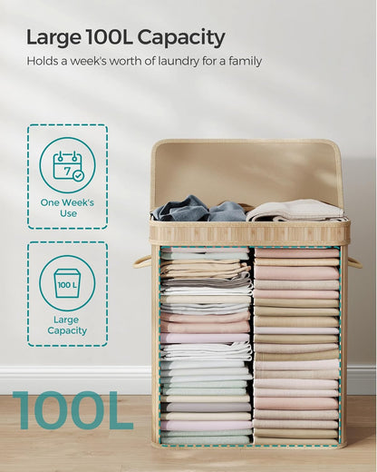 SONGMICS Laundry Hamper
