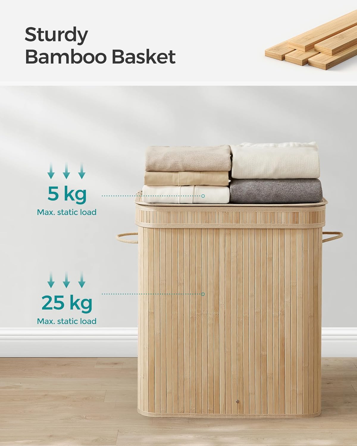 SONGMICS Laundry Hamper