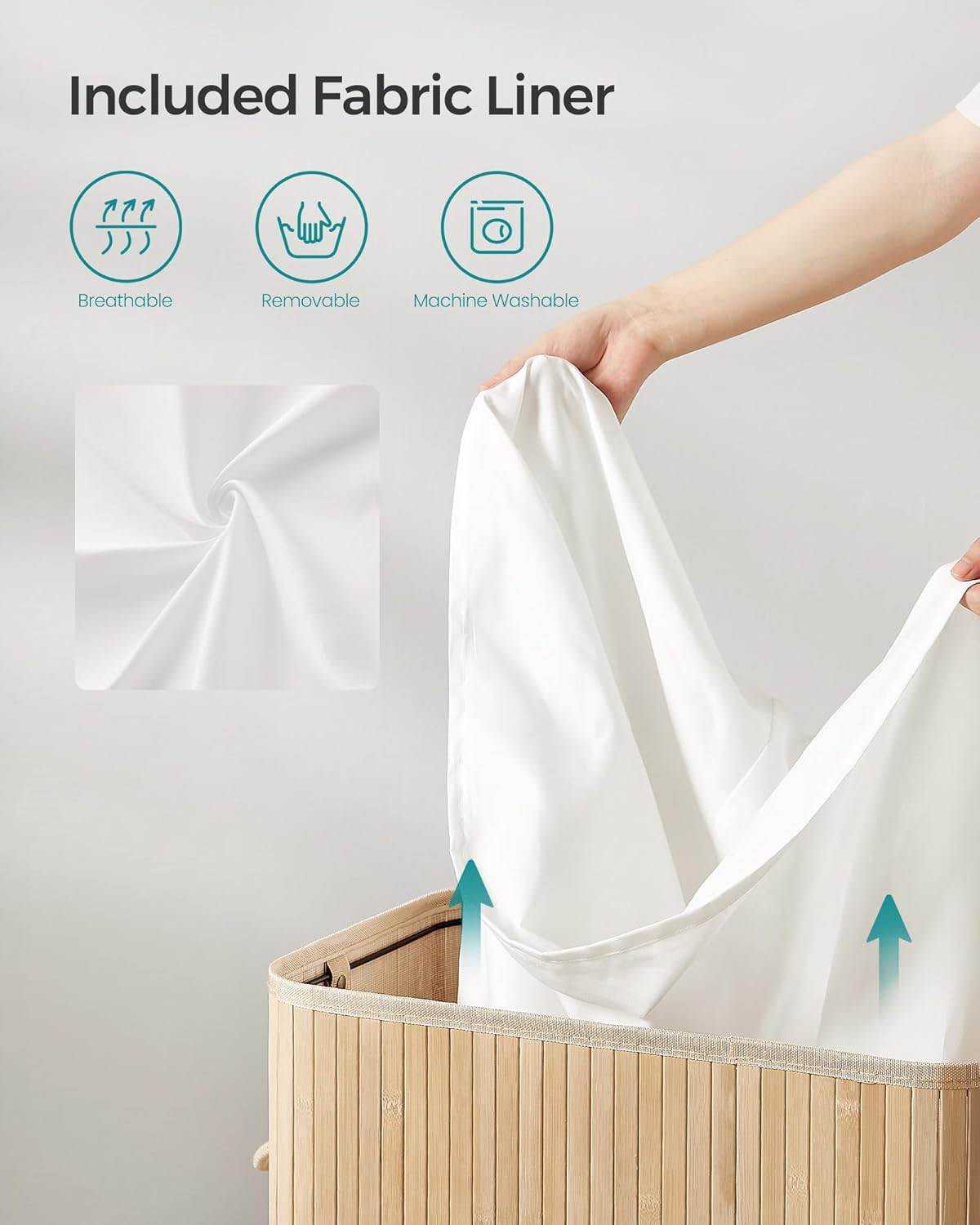 SONGMICS Laundry Hamper