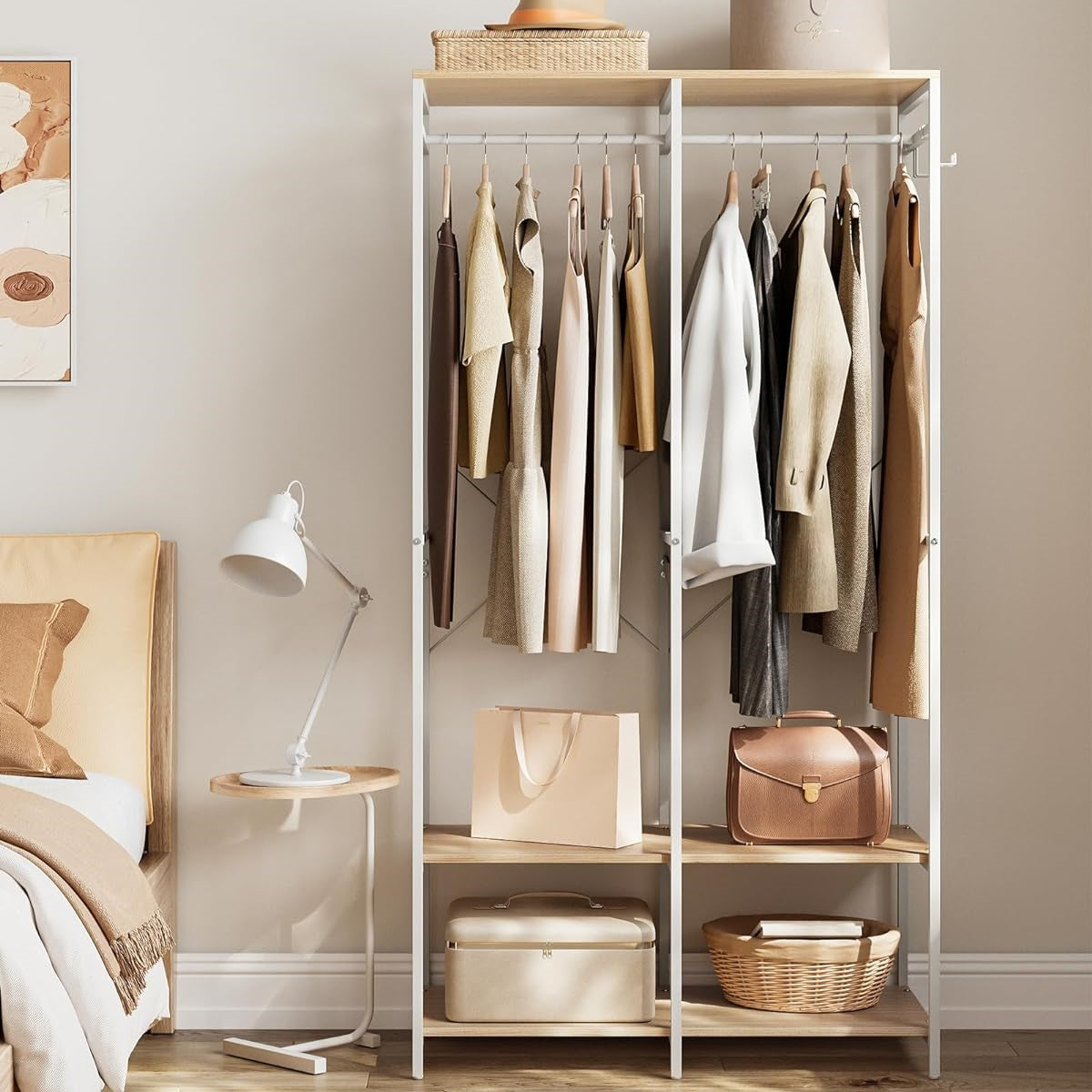 SONGMICS Portable Clothes Wardrobe