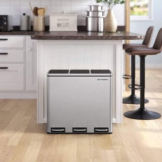SONGMICS Trash Can
