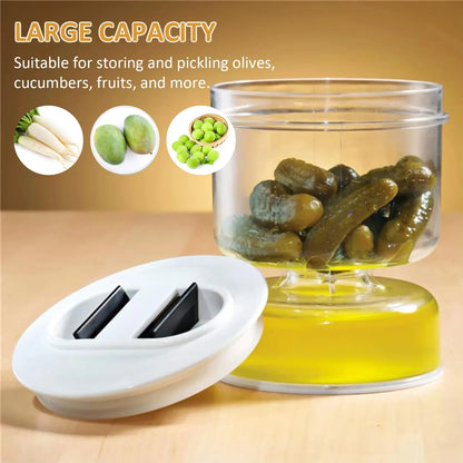 Pickle and Olives Jar Container