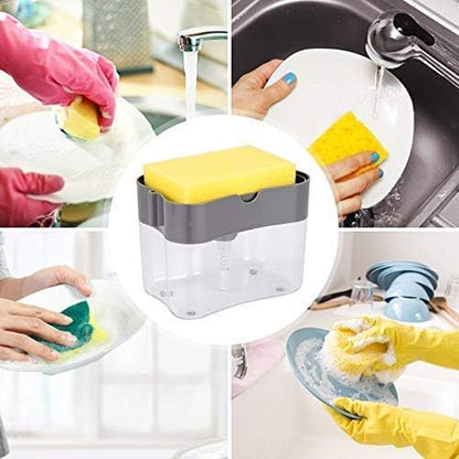 2 in 1 Soap Dispenser