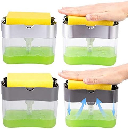 2 in 1 Soap Dispenser