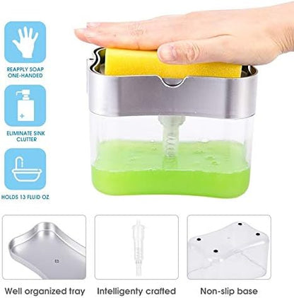 2 in 1 Soap Dispenser