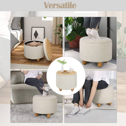 WOLTU Stool with Storage Space