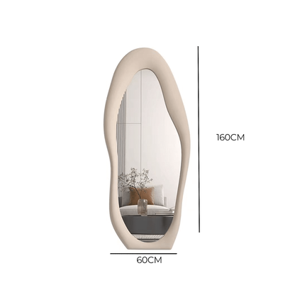 Asymmetrical Full-Length Mirror