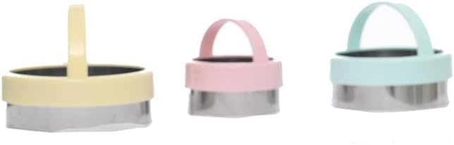 Sun Plast Circle Dough Cutter Set Of 3 Pieces