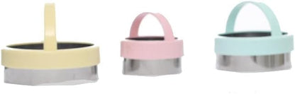 Sun Plast Circle Dough Cutter Set Of 3 Pieces