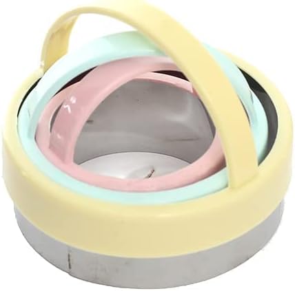 Sun Plast Circle Dough Cutter Set Of 3 Pieces