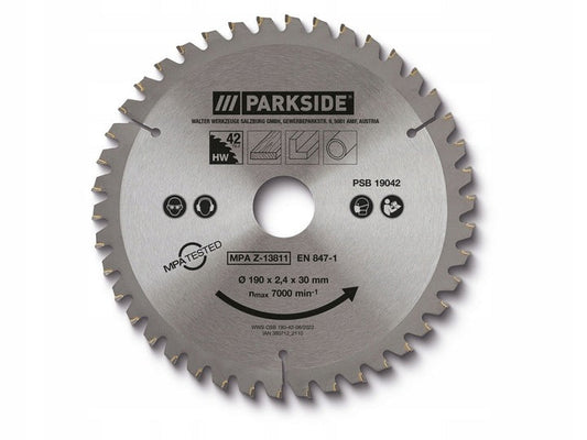 Parkside 190mm TCT Circular Saw Blade
