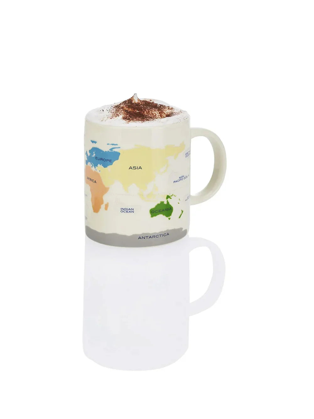 ERNESTO® Heat Changing Mug - World Map