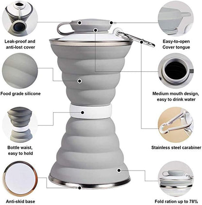 TRASSLE Collapsible Water Bottle