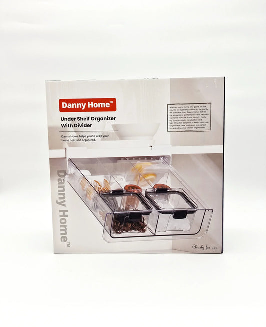 Danny Home Under Shelf Organizer With Divider