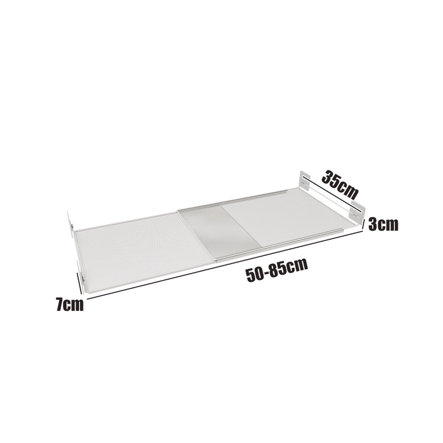 Extendable storage shelf