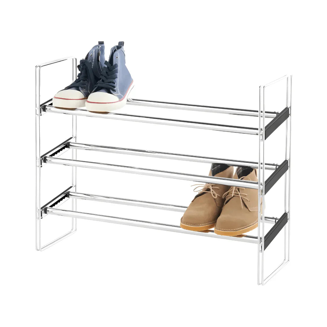 LIVARNO home 3-Tier Extendable Shoe Rack