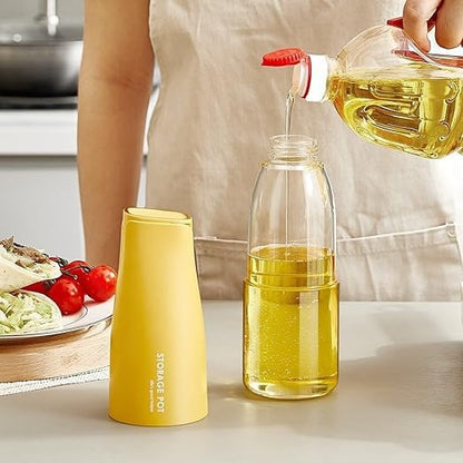 Glass Oil Bottle