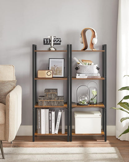 VASAGLE 4-Tier Bookshelf