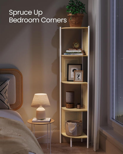 VASAGLE 5-Tier Corner Shelf