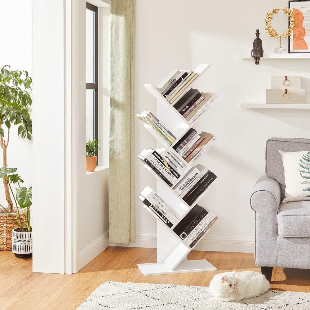 VASAGLE 9 Tier Bookcase Shelf