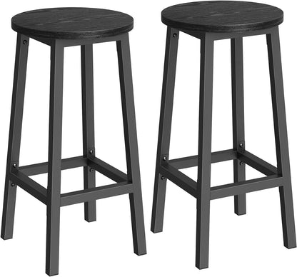 VASAGLE Bar Stools Set of 2