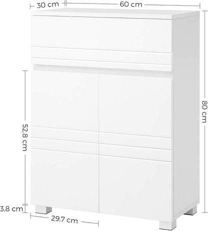 VASAGLE Bathroom Cabinet BBK140W01