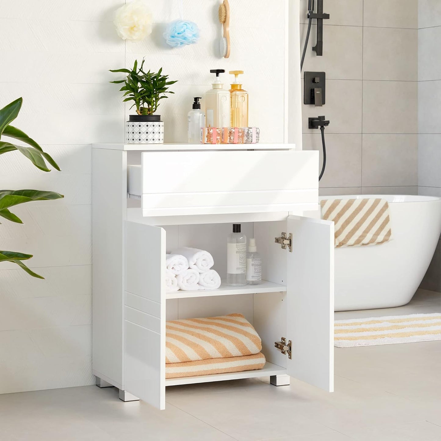 VASAGLE Bathroom Cabinet BBK140W01