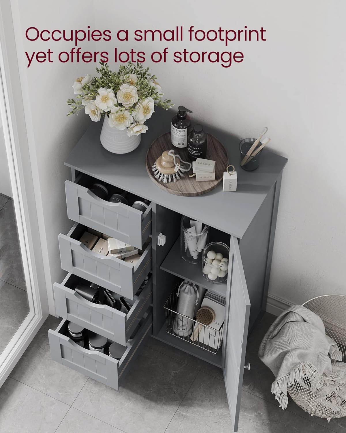 VASAGLE Floor Storage Cabinet