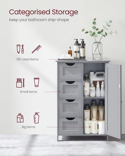 VASAGLE Floor Storage Cabinet