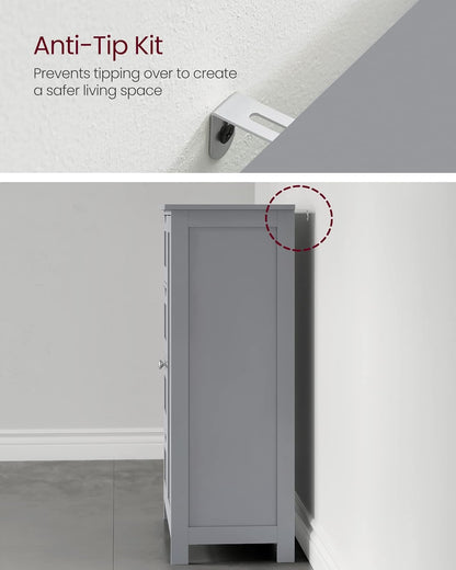 VASAGLE Floor Storage Cabinet