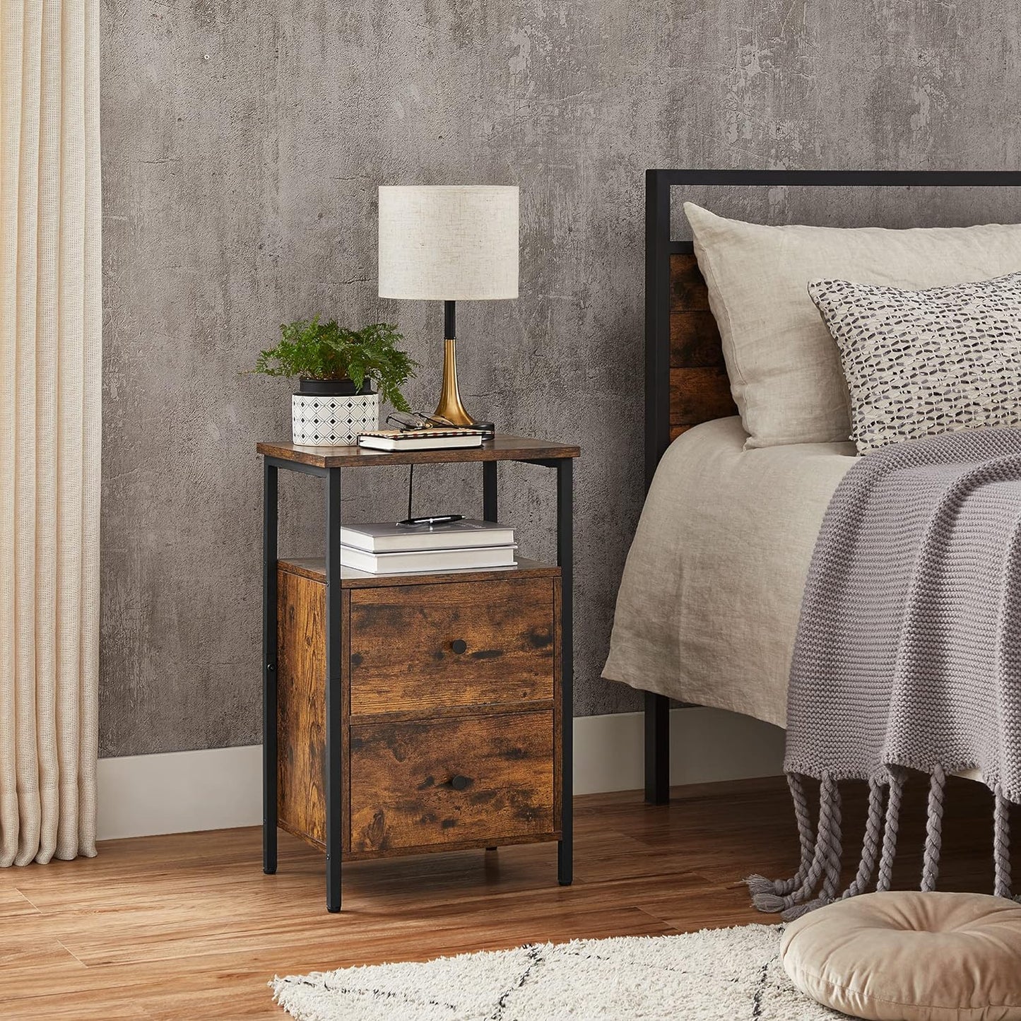 VASAGLE  Bedside Table