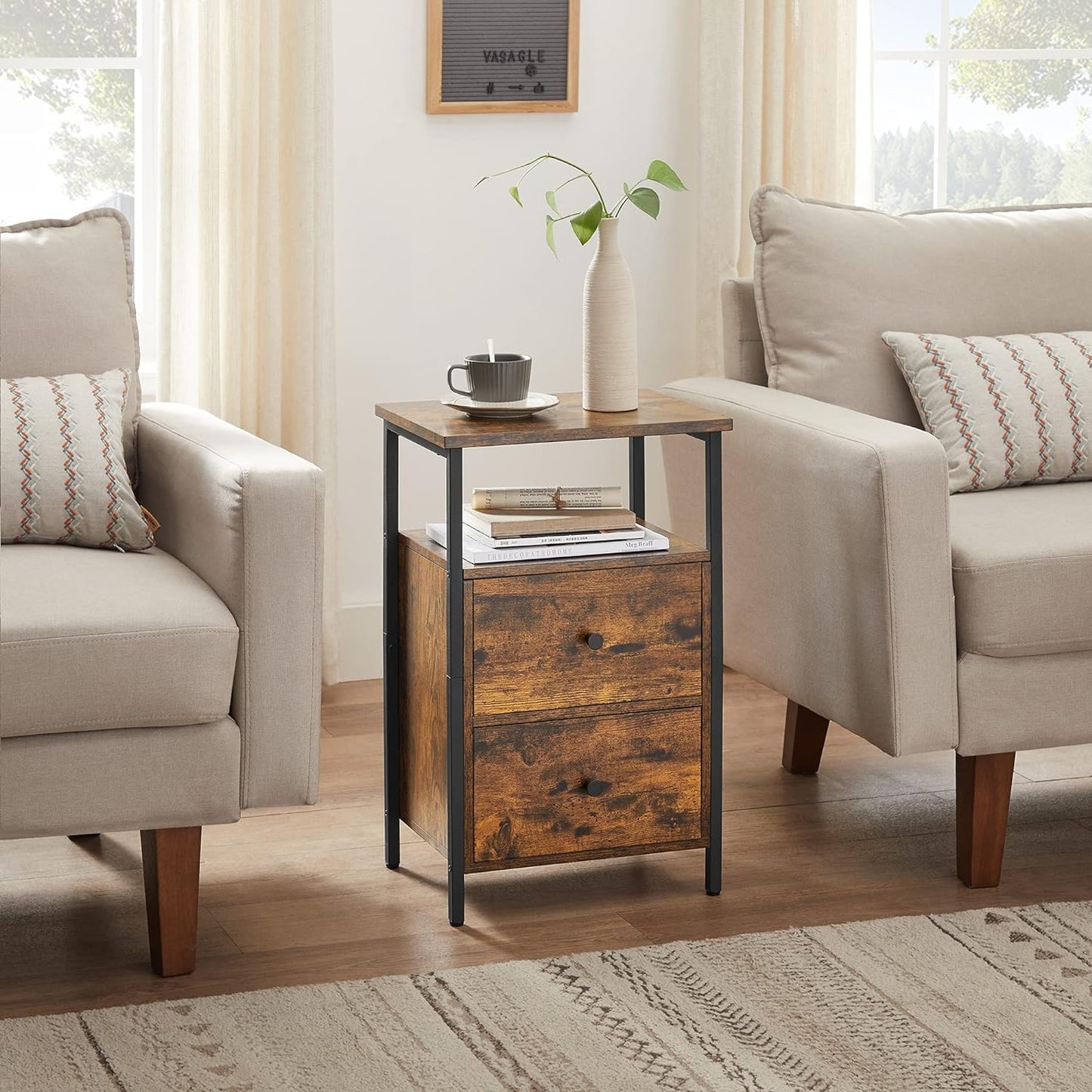 VASAGLE  Bedside Table