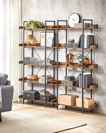 VASAGLE Bookcase, 5-Tier