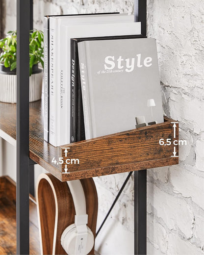 VASAGLE Bookcase, 5-Tier