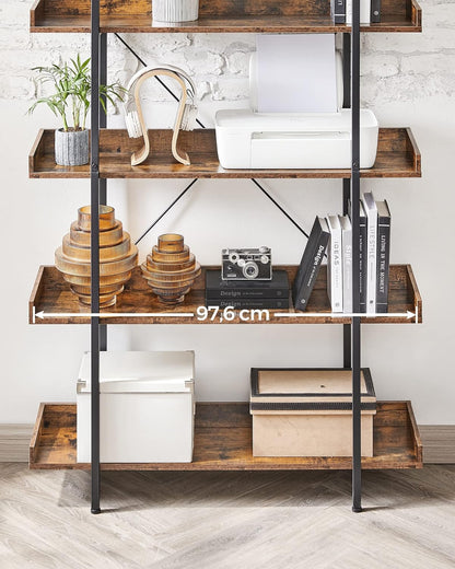 VASAGLE Bookcase, 5-Tier