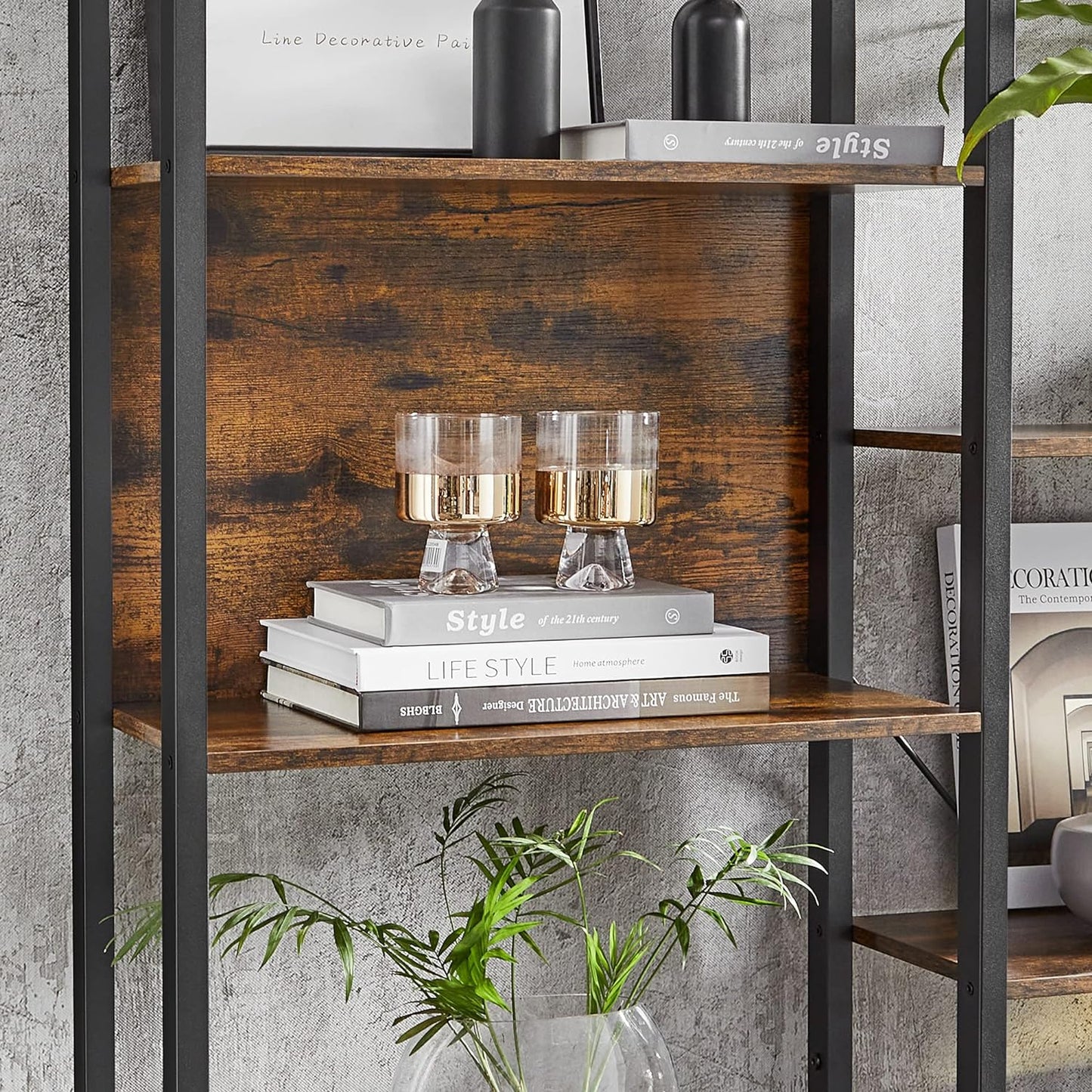VASAGLE Bookcase 14 Shelves