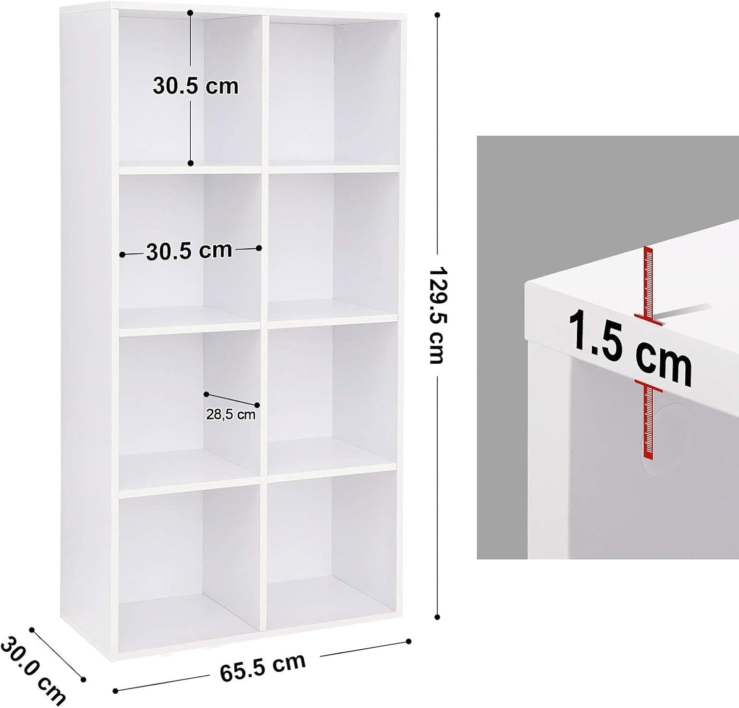 VASAGLE Bookcase